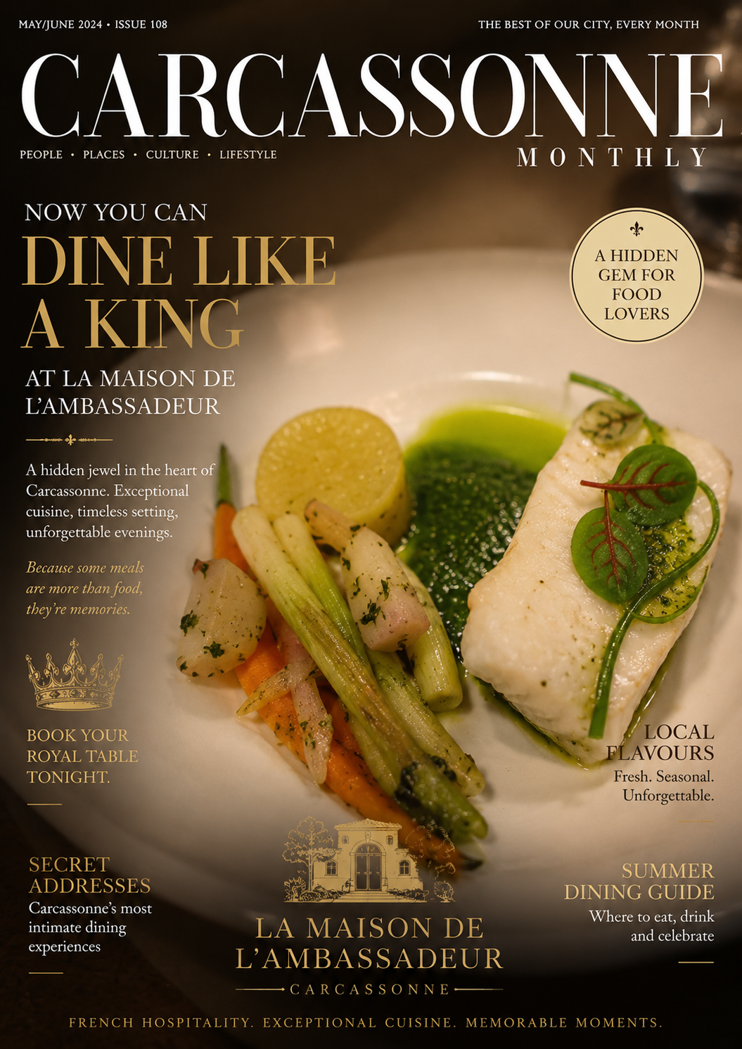 Culinary promotion for La Maison de l'Ambassadeur