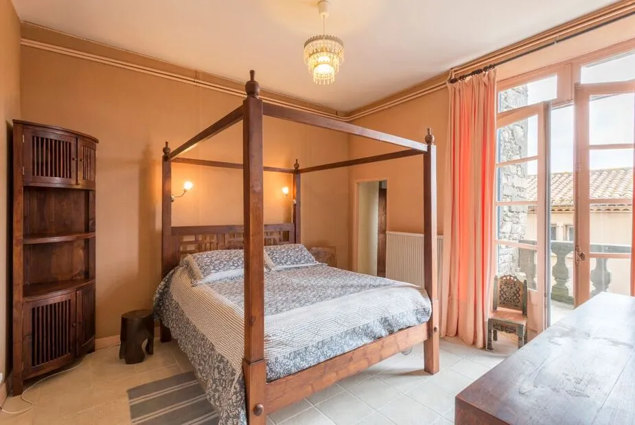 Balcony bedroom