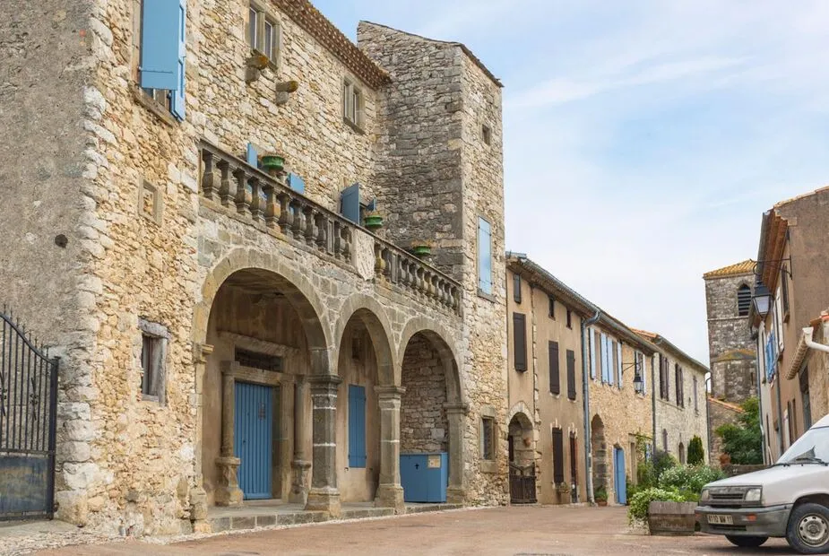 Château in Aragon village